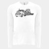 6411 - Next Level Unisex Sueded Long-Sleeve Crew Thumbnail