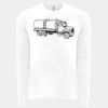 6411 - Next Level Unisex Sueded Long-Sleeve Crew Thumbnail