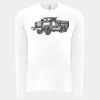 6411 - Next Level Unisex Sueded Long-Sleeve Crew Thumbnail