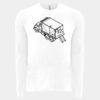 6411 - Next Level Unisex Sueded Long-Sleeve Crew Thumbnail