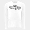 6411 - Next Level Unisex Sueded Long-Sleeve Crew Thumbnail