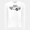 6411 - Next Level Unisex Sueded Long-Sleeve Crew Thumbnail