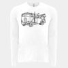 6411 - Next Level Unisex Sueded Long-Sleeve Crew Thumbnail