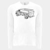 6411 - Next Level Unisex Sueded Long-Sleeve Crew Thumbnail