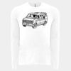 6411 - Next Level Unisex Sueded Long-Sleeve Crew Thumbnail