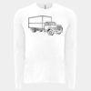 6411 - Next Level Unisex Sueded Long-Sleeve Crew Thumbnail