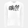 6411 - Next Level Unisex Sueded Long-Sleeve Crew Thumbnail