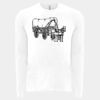 6411 - Next Level Unisex Sueded Long-Sleeve Crew Thumbnail