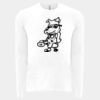 6411 - Next Level Unisex Sueded Long-Sleeve Crew Thumbnail