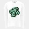 6411 - Next Level Unisex Sueded Long-Sleeve Crew Thumbnail