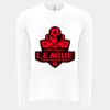 6411 - Next Level Unisex Sueded Long-Sleeve Crew Thumbnail