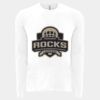 6411 - Next Level Unisex Sueded Long-Sleeve Crew Thumbnail