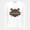 6411 - Next Level Unisex Sueded Long-Sleeve Crew Thumbnail