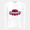 6411 - Next Level Unisex Sueded Long-Sleeve Crew Thumbnail