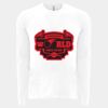 6411 - Next Level Unisex Sueded Long-Sleeve Crew Thumbnail