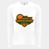 6411 - Next Level Unisex Sueded Long-Sleeve Crew Thumbnail
