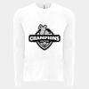 6411 - Next Level Unisex Sueded Long-Sleeve Crew Thumbnail