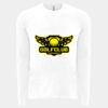 6411 - Next Level Unisex Sueded Long-Sleeve Crew Thumbnail