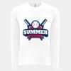 6411 - Next Level Unisex Sueded Long-Sleeve Crew Thumbnail