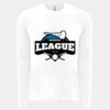 6411 - Next Level Unisex Sueded Long-Sleeve Crew Thumbnail