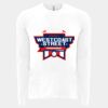 6411 - Next Level Unisex Sueded Long-Sleeve Crew Thumbnail