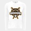 6411 - Next Level Unisex Sueded Long-Sleeve Crew Thumbnail