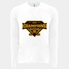 6411 - Next Level Unisex Sueded Long-Sleeve Crew Thumbnail