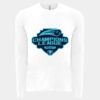 6411 - Next Level Unisex Sueded Long-Sleeve Crew Thumbnail