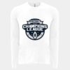 6411 - Next Level Unisex Sueded Long-Sleeve Crew Thumbnail
