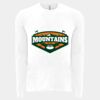 6411 - Next Level Unisex Sueded Long-Sleeve Crew Thumbnail