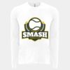 6411 - Next Level Unisex Sueded Long-Sleeve Crew Thumbnail