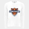 6411 - Next Level Unisex Sueded Long-Sleeve Crew Thumbnail