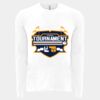 6411 - Next Level Unisex Sueded Long-Sleeve Crew Thumbnail