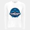 6411 - Next Level Unisex Sueded Long-Sleeve Crew Thumbnail