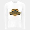6411 - Next Level Unisex Sueded Long-Sleeve Crew Thumbnail