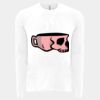 6411 - Next Level Unisex Sueded Long-Sleeve Crew Thumbnail