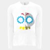 6411 - Next Level Unisex Sueded Long-Sleeve Crew Thumbnail
