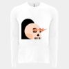 6411 - Next Level Unisex Sueded Long-Sleeve Crew Thumbnail