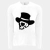 6411 - Next Level Unisex Sueded Long-Sleeve Crew Thumbnail