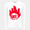6411 - Next Level Unisex Sueded Long-Sleeve Crew Thumbnail
