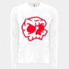 6411 - Next Level Unisex Sueded Long-Sleeve Crew Thumbnail