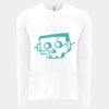 6411 - Next Level Unisex Sueded Long-Sleeve Crew Thumbnail