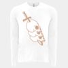6411 - Next Level Unisex Sueded Long-Sleeve Crew Thumbnail