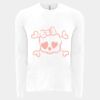6411 - Next Level Unisex Sueded Long-Sleeve Crew Thumbnail