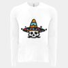 6411 - Next Level Unisex Sueded Long-Sleeve Crew Thumbnail
