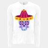 6411 - Next Level Unisex Sueded Long-Sleeve Crew Thumbnail