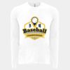 6411 - Next Level Unisex Sueded Long-Sleeve Crew Thumbnail