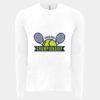 6411 - Next Level Unisex Sueded Long-Sleeve Crew Thumbnail