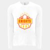 6411 - Next Level Unisex Sueded Long-Sleeve Crew Thumbnail