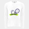 6411 - Next Level Unisex Sueded Long-Sleeve Crew Thumbnail